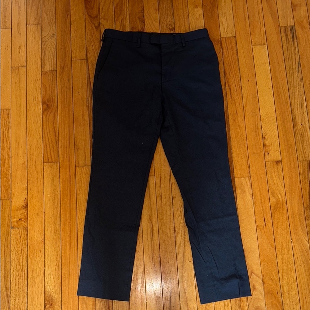 Banana Republic Black/Blue Dress Pants Straight Leg